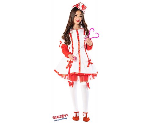 Costume di carnevale CROCEROSSINA BABY
